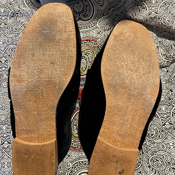 Free People At Ease Velvet Mules - Picture 6 of 6